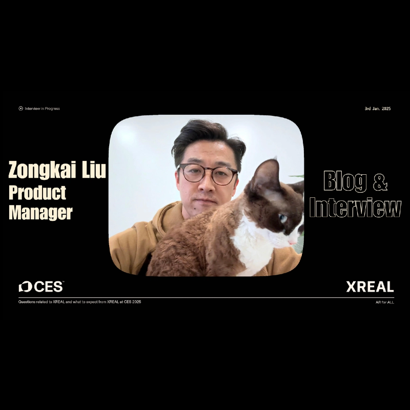 Zongkai Liu, driving hardware and software innovation at XREAL.