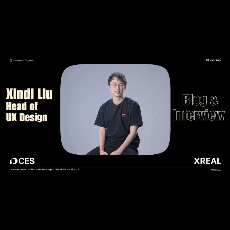 Xindi, the Head of UX Design at XREAL.