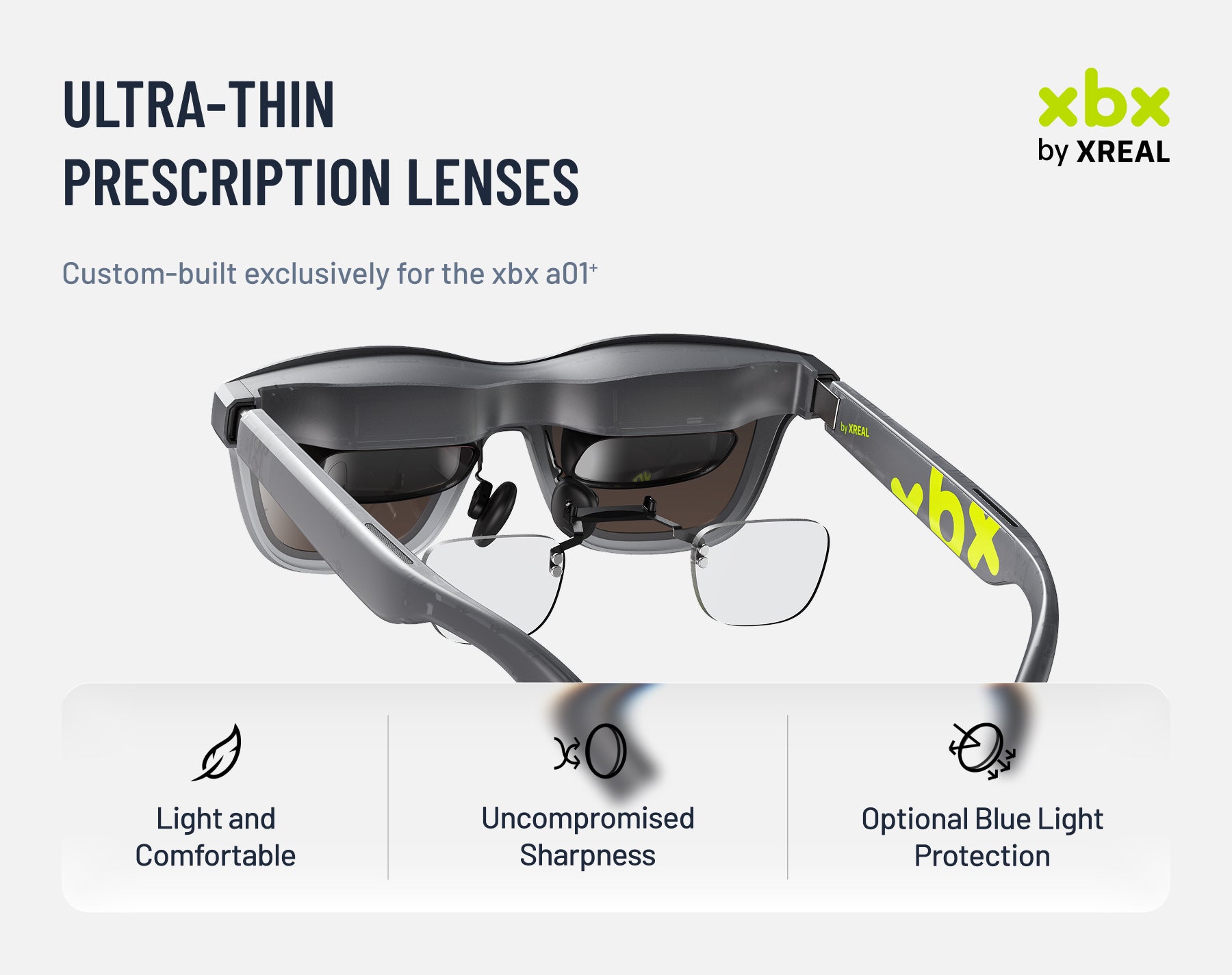 XREAL xbx a01+ Prescription Lenses – XREAL US Shop