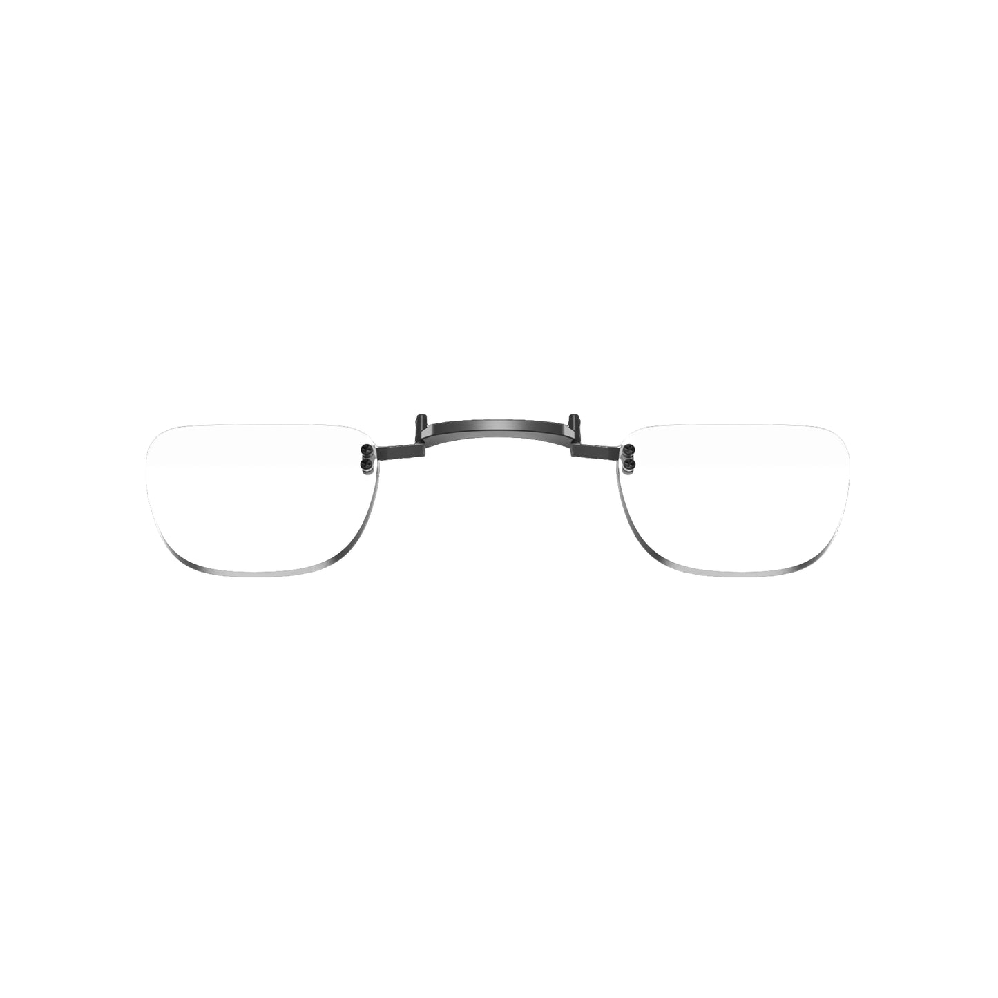 AR Eyeglasses with a black frame 