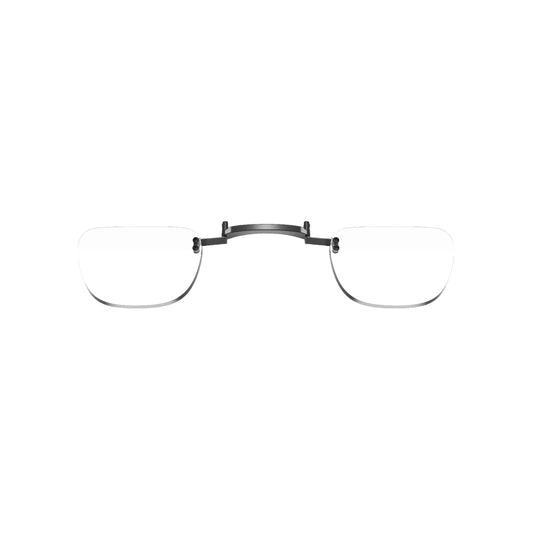 AR Eyeglasses with a black frame 